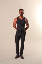 Calça sarja preto men bivik