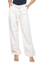 Calça Sarja Sawary Balonê - 281813 - bege 38