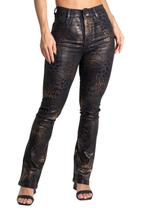 Calça Sarja Sawary Boot Cut - 277404 Preto