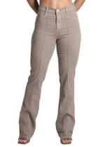 Calça Sarja Sawary Boot Cut - 282311 - Bege 42