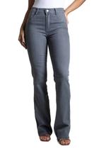 Calça Sarja Sawary Boot Cut - 282756 - cinza 46 Calça Sarja Sawary Boot Cut - 282756 - cinza 46
