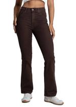 Calça Sarja Sawary Boot Cut - 283703 - Marrom -46 Calça Sarja Sawary Boot Cut - 283703 - Marrom -46