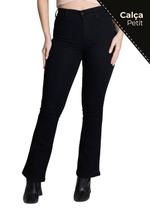 Calça Sarja Sawary Boot Cut Petit - 277726 Preto Calça Sarja Sawary Boot Cut Petit - 277726 Preto