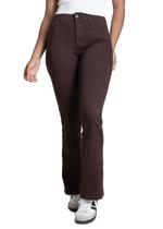Calça Sarja Sawary Boot Cut Petit - 283094 - MARROM 44