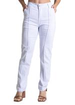 Calça Sarja Sawary Reta - 282863 - branco 42 Calça Sarja Sawary Reta - 282863 - branco 42