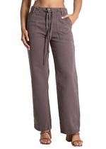 Calça Sarja Sawary Reta - 283110 - marrom 42