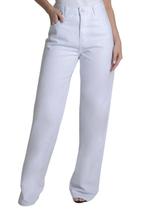 Calça Sarja Sawary Wide Leg - 279124 Branco