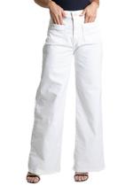 Calça Sarja Sawary Wide Leg Petit - 282401 - Off white 40 Calça Sarja Sawary Wide Leg Petit - 282401 - Off white 40