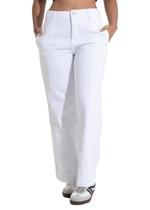 Calça Sarja Sawary Wide Leg Petit - 282923 - Branco 38 Calça Sarja Sawary Wide Leg Petit - 282923 - Branco 38