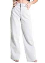 Calça Sarja Sawary Wide Leg Petit - 283650 - Mesclabr 46 Calça Sarja Sawary Wide Leg Petit - 283650 - Mesclabr 46