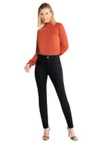 Calça Sarja Skinny Não Desbota Chapa Barriga Lunender 67154