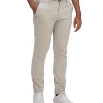 Calça Sarja Slim Masculina Essencial Ogochi 002537011 Bege