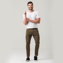 Calça Sarja Zune Masculina Básica Skinny Casual Confortável