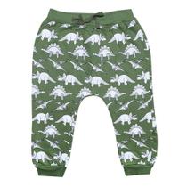 Calça Saruel Infantil Dinos Verde