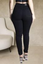Calça Sawary Jeans Curvas Perfeitas Tecnologia Que Modela, Preto Classico e Toque Premium Calça Sawary Jeans Curvas Perfeitas Tecnologia Que Modela, Preto Classico e Toque Premium