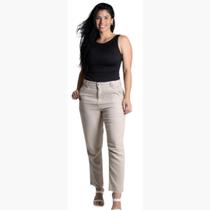 Calça Sawary Linho Wapex Mom Feminina Cintura Alta - 276166