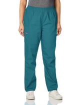 Calça scrub cargo feminina Cherokee com cintura elástica e tecido resistente ao desbotamento