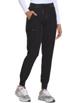 Calça Scrub COZYFIT Slim Fit Jogger com 5 Bolsos Preta
