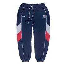 Calca Sintetico Jogger Treino Azul/branco/vermelho Big