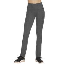 Calça Skechers Go Walk High Waisted Joy para mulheres cinza carvão