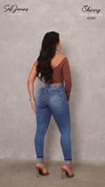 Calça skine cintura alta empina bubum