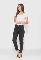 Calça Skinny 7873 Preto Bella Canvas - Cintura Alta F075 Calça Skinny 7873 Preto Bella Canvas - Cintura Alta F075