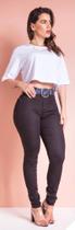 Calca skinny alta - 2 - preto - 44 Calca skinny alta - 2 - preto - 44