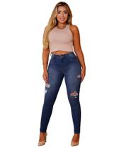 Calça Skinny Cintura Alta Levanta Bumbum Legião Ri19 L638