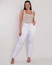 Calça Skinny Cintura Alta Mulheres Altas Ri19 L893