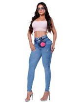 Calça Skinny Cintura Média Levanta Bumbum Premium Ri19 L788