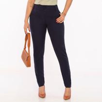 Calça Skinny De Alfaiataria Marinho Azurita