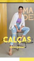 Calça Skinny Destroyed Calça Skinny Destroyed