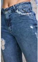 Calça Skinny Destroyed Calça Skinny Destroyed