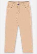 Calça Skinny em Sarja com Elastano Infantil Menina Up Baby