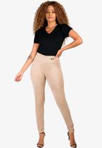 Calça Skinny Feminina Bolso Moda Outono Inverno Quentinha