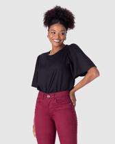 Calça Skinny Feminina Cintura Média Em Flex Jeans