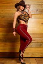 Calça skinny feminina pit bull jeans ref 89359