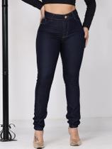 Calça skinny jeans feminina com lycra levanta bumbum