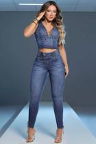 Calça skinny lançamento pit bull jeans ref 86674