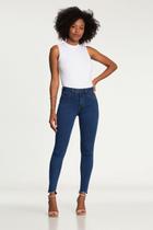 Calça Skinny Lunender Cropped Fit For Me Jeans Azul Calça Skinny Lunender Cropped Fit For Me Jeans Azul