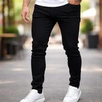 Calça Skinny Masculina Casual com Elastano e Ajuste Perfeito ao Corpo