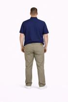 Calça Skinny Plus Size Masculina Sarja Caqui Stretch R Sete Premium Calça Skinny Plus Size Masculina Sarja Caqui Stretch R Sete Premium