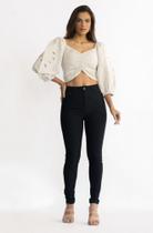 Calça Skinny Preta Não Pega Pêlo Calça Skinny Preta Não Pega Pêlo