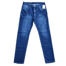 Calça Slim Fit Masculina Jeans Destroyed com Elastano Plus Size 48 ao 54