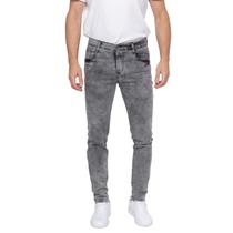Calça Slim Jeans Com Elastano Tradicional Masculina Estilosa