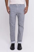 Calça slim masculina chino chumbo Calça slim masculina chino chumbo