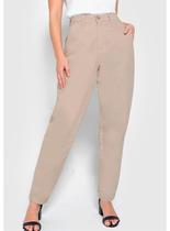 Calça Slouchy Sarja Enfim 1000117346 Feminina Cintura Alta Algodão T. 36/46 Calça Slouchy Sarja Enfim 1000117346 Feminina Cintura Alta Algodão T. 36/46