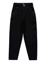 Calça Slouchy Sarja Enfim 1000117346 Feminina Cintura Alta Algodão T. 36/46