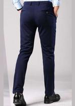 Calça Social Azul Marinho Masculina