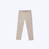 Calça Social Bege Slim Infantil Menino Hering Kids La6mhmjsi Caqui